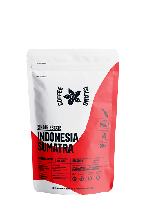 Indonesia Sumatra Συσκευασμένος 200γρ