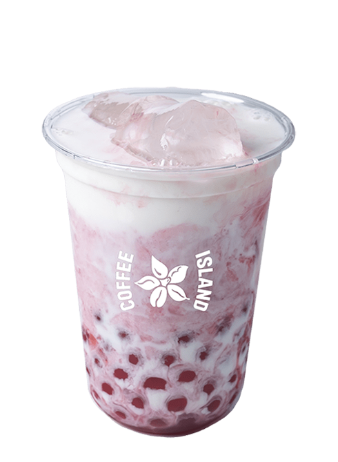 Bobastic Strawberry Tea Oat Latte 16oz