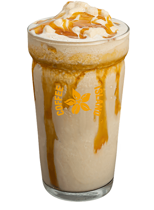 Caramel Toffee Milkshake 16oz