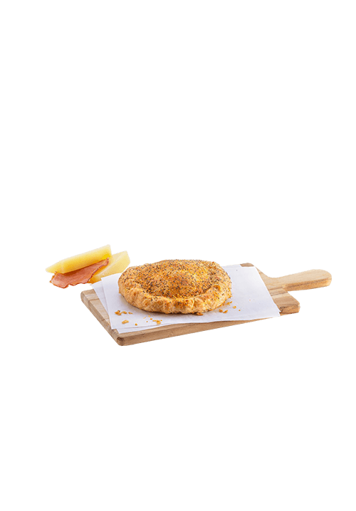 Homemade Puff Pastry Pie with Cretan Graviera & Lountza