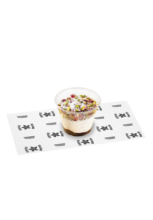 Granola & Blackcurrant Yogurt Dessert