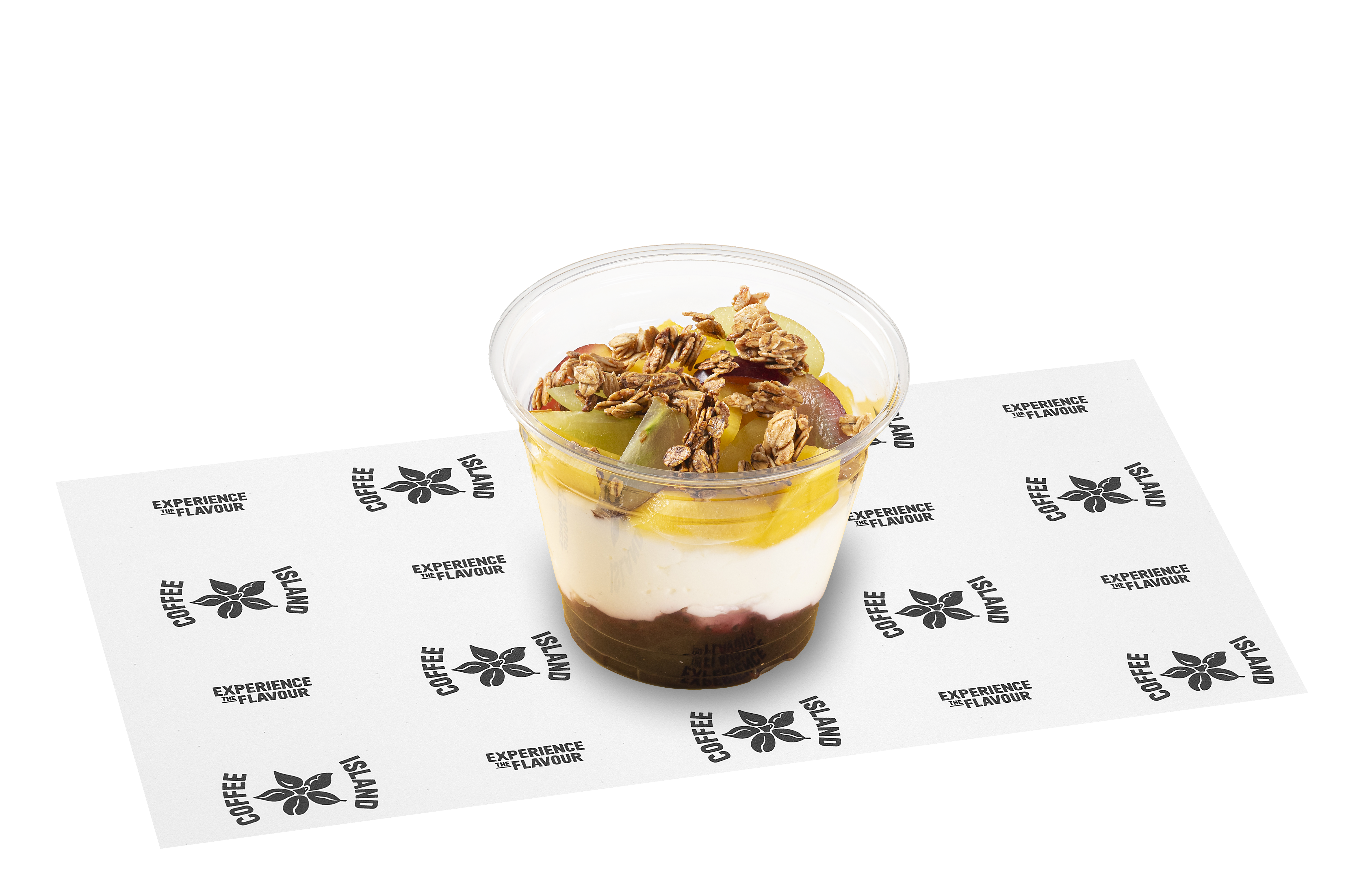 Granola & Blackcurrant Yogurt Dessert