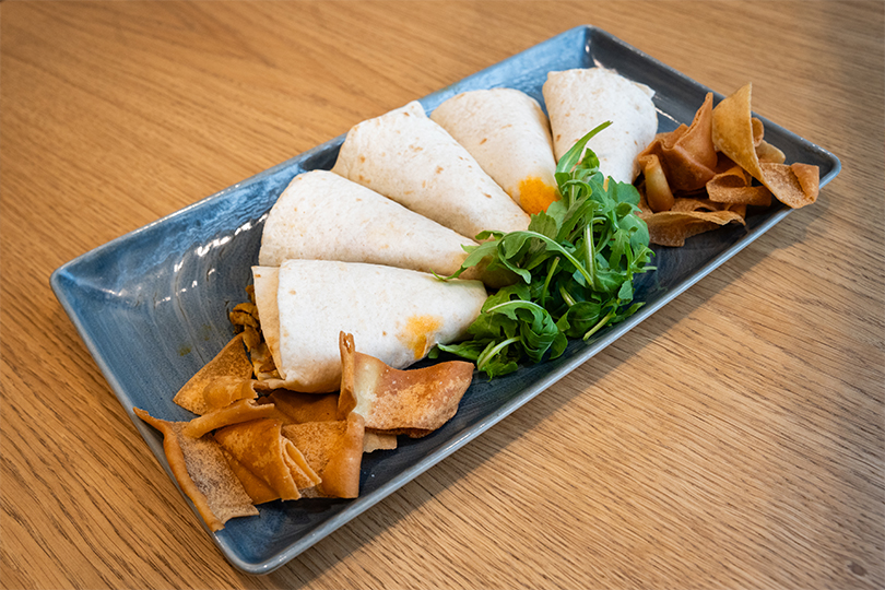 Fajitas με Κοτόπουλο και Πιπεριές