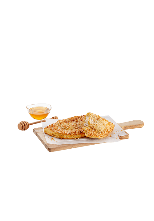 Feta Cheese Pie with Honey & Sesame
