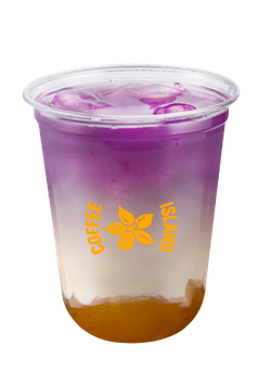 Iced Ube Latte Yuzu