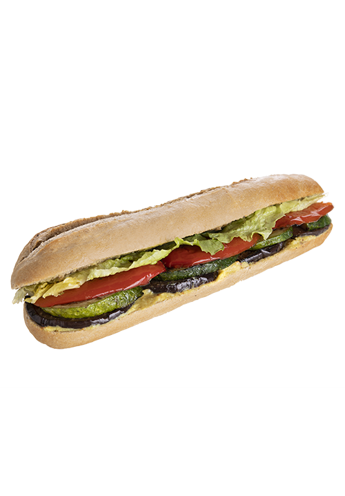 Mediterranean Vegetables Baguette