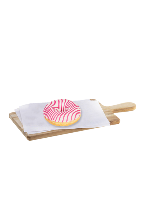 Ντόνατ με Βατόμουρο και Γέμιση Cream Cheese