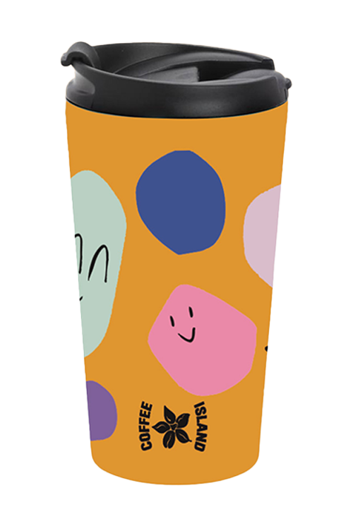 Θερμός Coffee Island Lifegreen 370ml