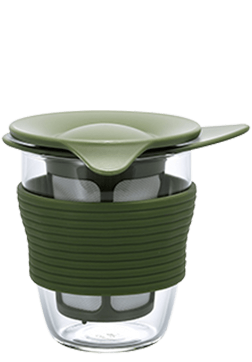 Teapot Glass 200ml (Green)