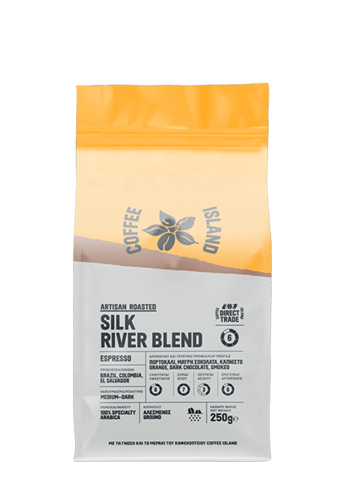 Espresso Silk River Blend Prepacked 250g