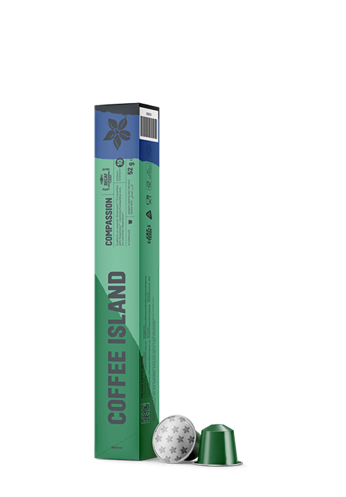 Aluminium Capsules Espresso Compassion (10 pieces)
