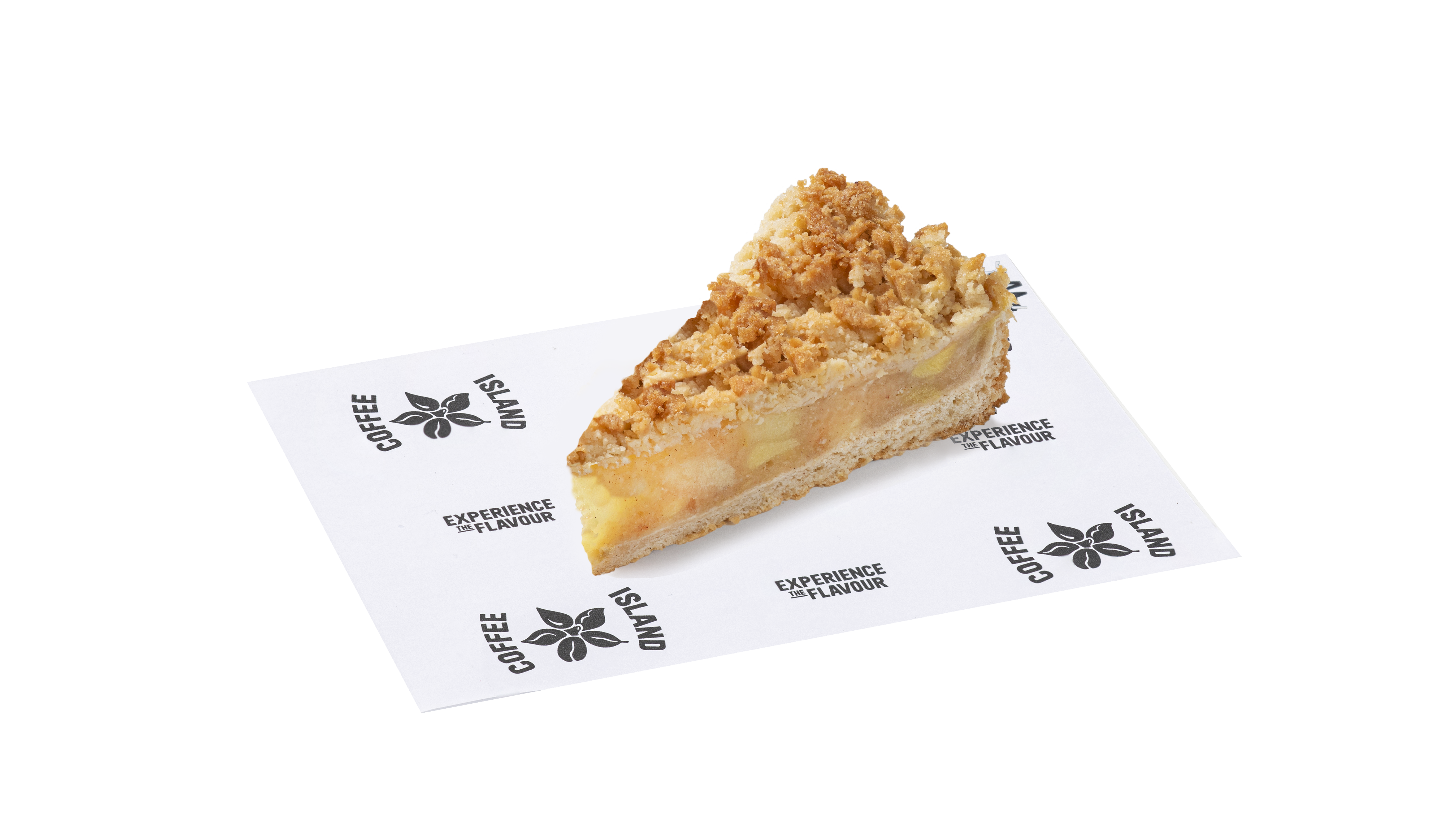 Apple crumble pie