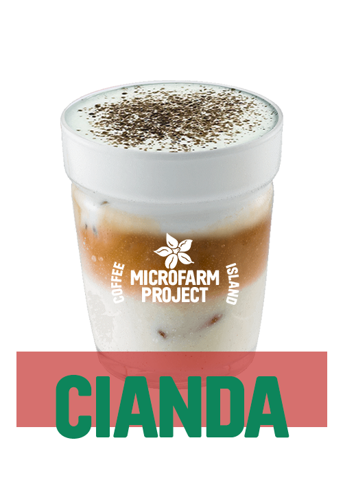 Iced Latte Mocha MicroFarm 16oz