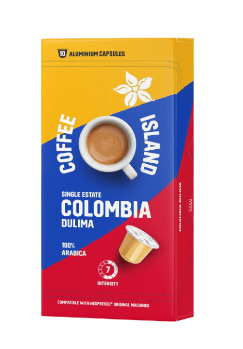 Aluminium Capsules Espresso Colombia (10 pieces)