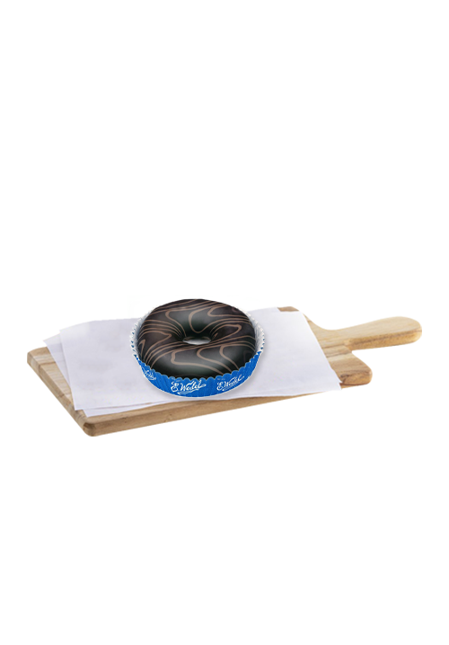 Donut with Chocolate Filling