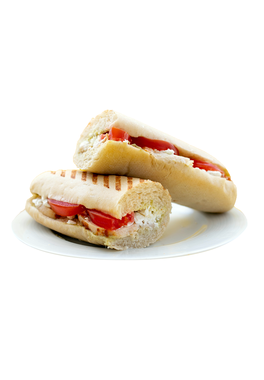 Chicken, Feta & Pesto Panini