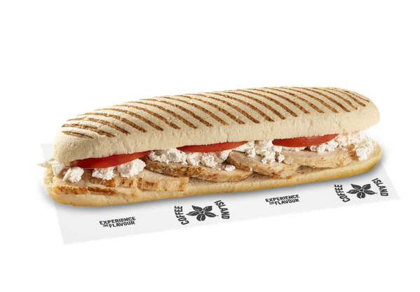 Πανίνι κοτόπουλο με φέτα