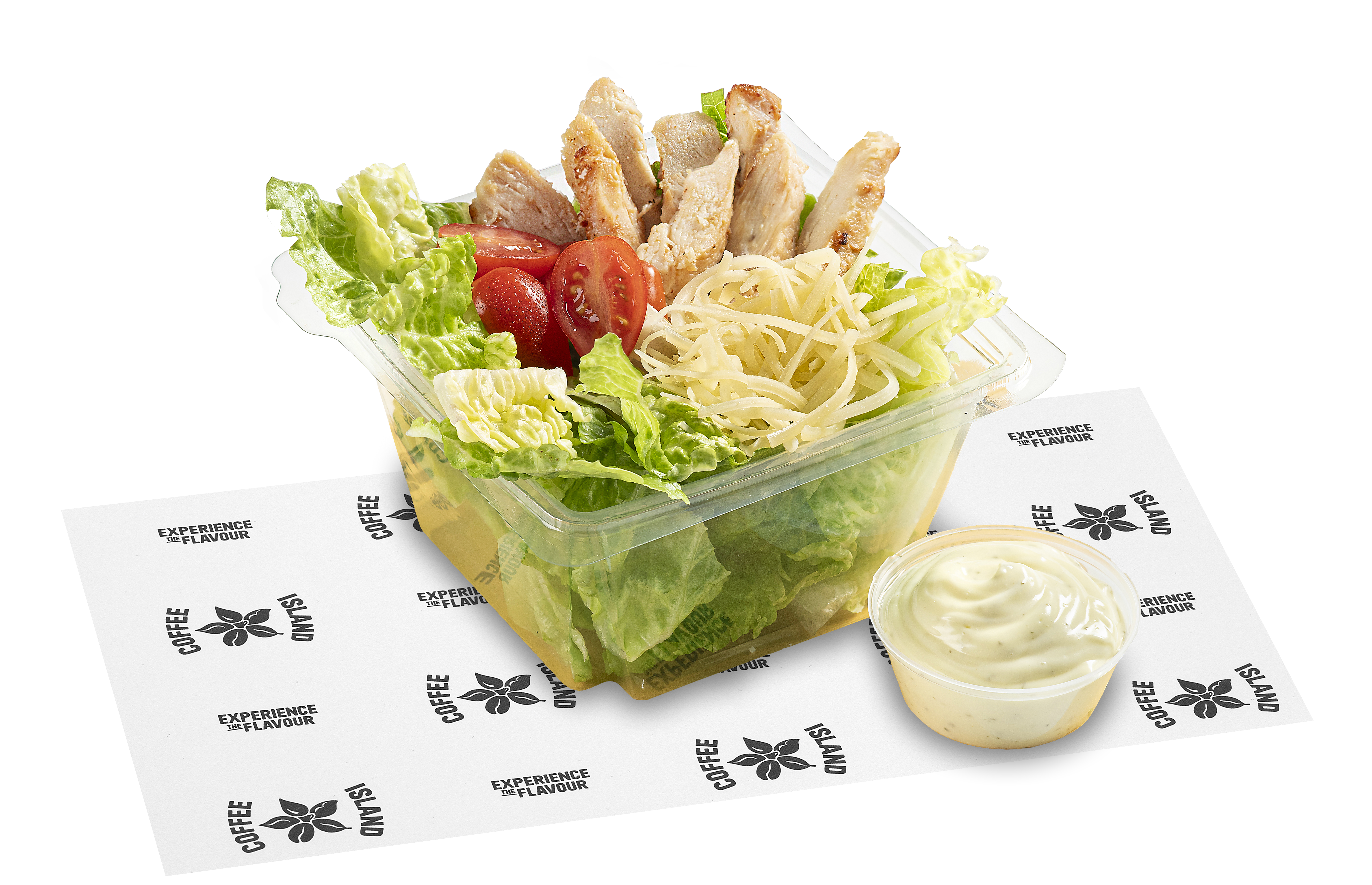 Σαλάτα Καίσαρα με κοτόπουλο