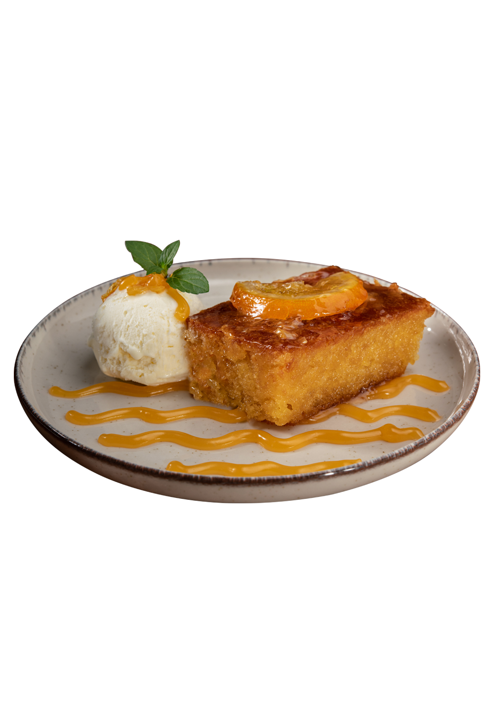 Orange Pie Sweets Snacks Coffee Island Cyprus