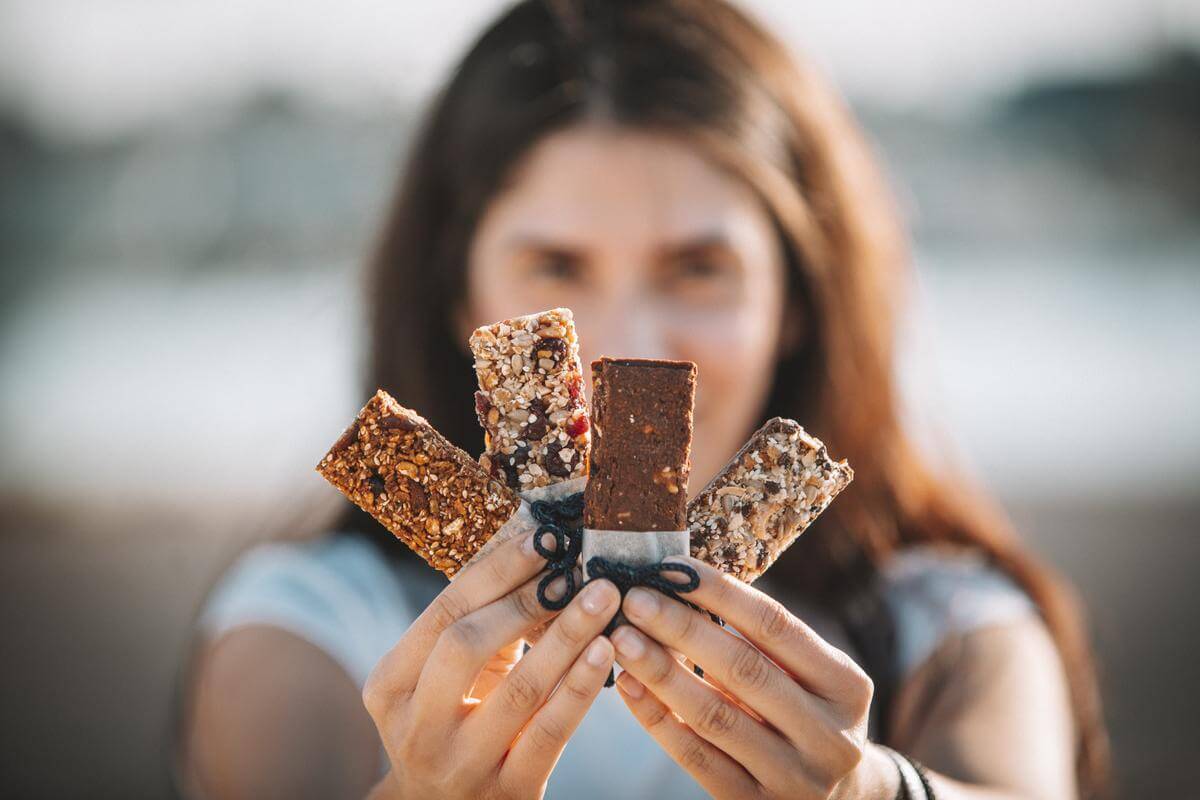 4 Handmade Cereal Bars by Coffee Island