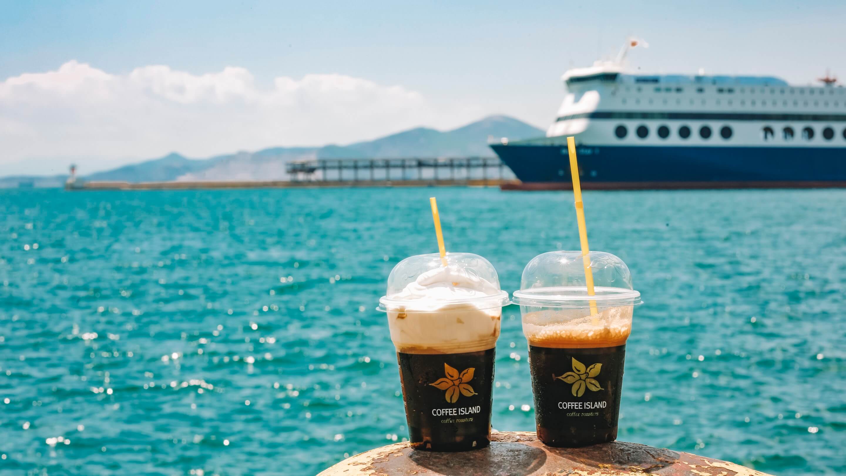 Hot Sun? Iced Choices from Coffee Island