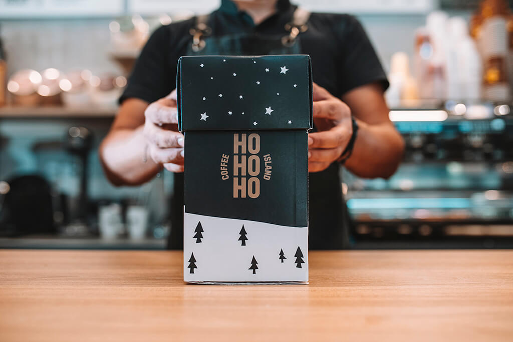 Coffee Island's Christmas Gift Box