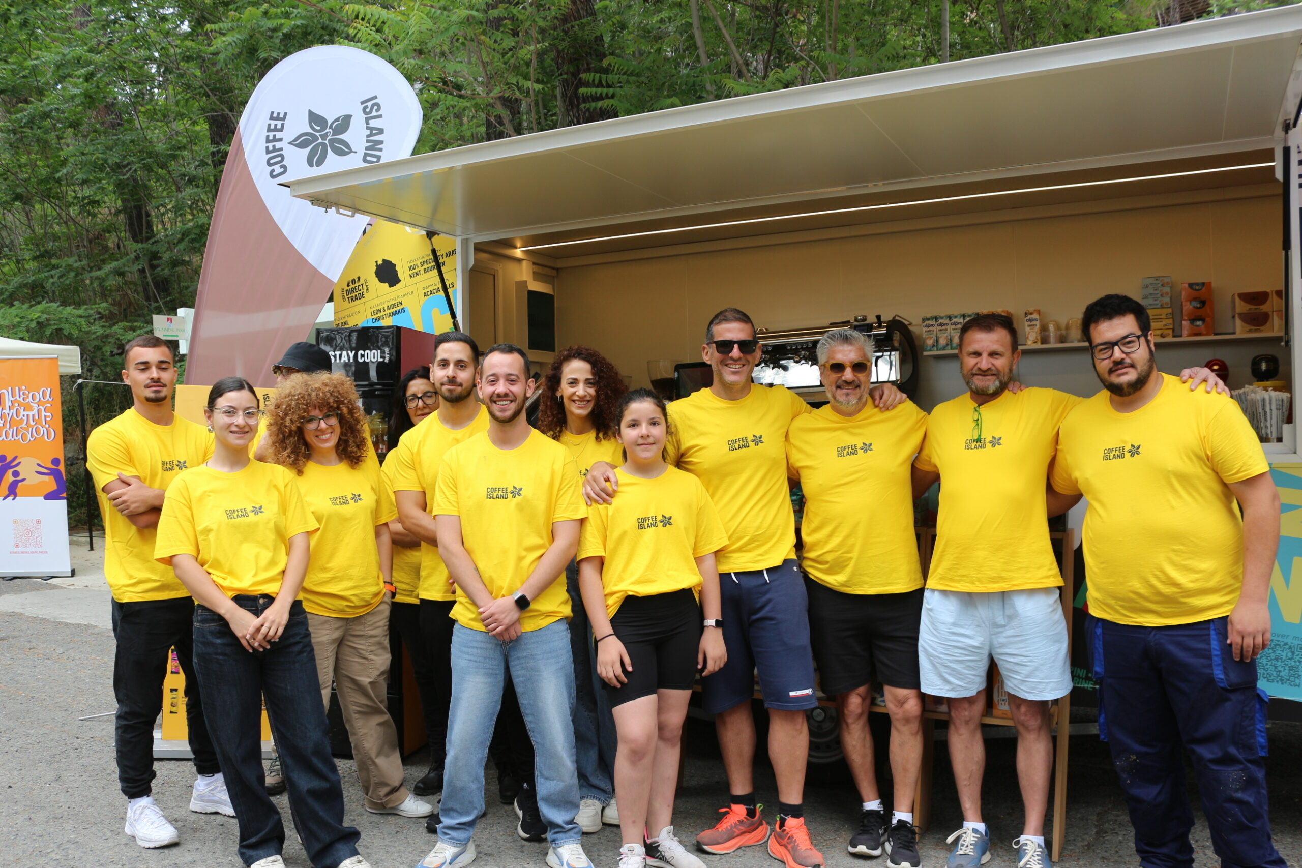 Coffee Island στο Agro Cyprus Trail 2025